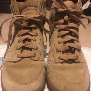 A.P.C. x Nike Dunk High Beige